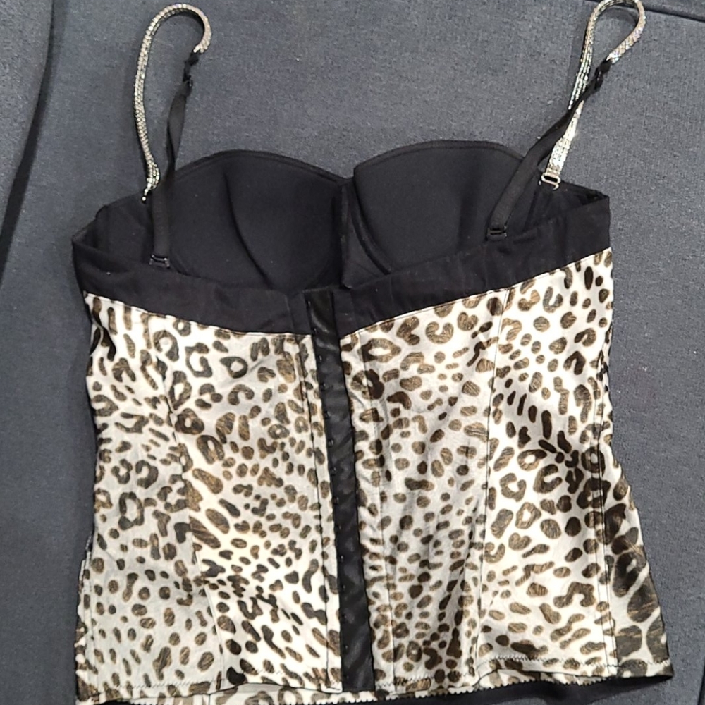 Guess by Marciano satin feel bustier top - Picture 3 of 4